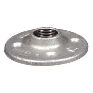 FLOOR FLANGE BRASS 4"